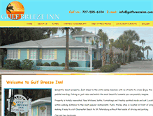 Tablet Screenshot of gulfbreezeinn.com